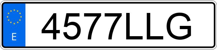Numer rejestracyjny 4577LLG posiada PEUGEOT 3008