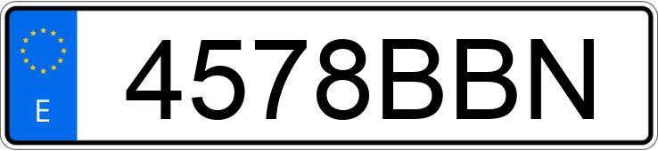 Numer rejestracyjny 4578BBN posiada AUDI A4 Numer rejestracyjny 4578BBN posiada AUDI A4