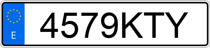 Registreringsnummeret 4579KTY har OPEL MOKKA X