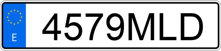 Numer rejestracyjny 4579MLD posiada OPEL COMBO