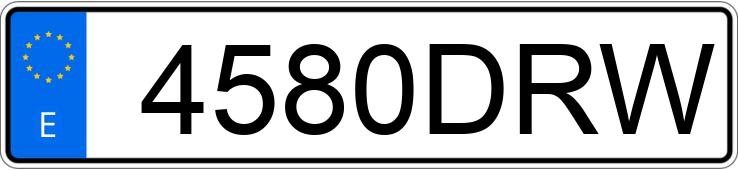 Numer rejestracyjny 4580DRW posiada FORD MONDEO Numer rejestracyjny 4580DRW posiada FORD MONDEO