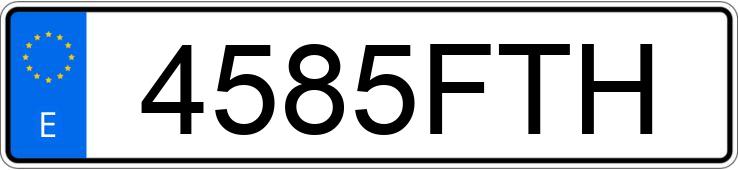 Numer rejestracyjny 4585FTH posiada OPEL CORSA Numer rejestracyjny 4585FTH posiada OPEL CORSA