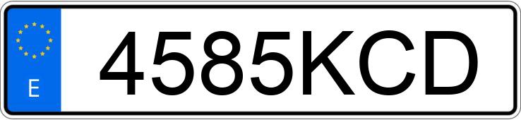 Numer rejestracyjny 4585KCD posiada PEUGEOT EXPERT Numer rejestracyjny 4585KCD posiada PEUGEOT EXPERT