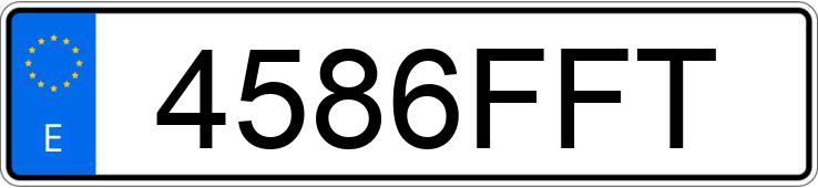 Numer rejestracyjny 4586FFT posiada YAMAHA FZ6 Numer rejestracyjny 4586FFT posiada YAMAHA FZ6