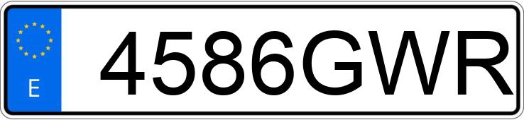 Numer rejestracyjny 4586GWR posiada HONDA GL 1800 Numer rejestracyjny 4586GWR posiada HONDA GL 1800