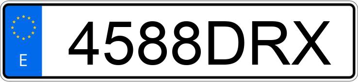 Numer rejestracyjny 4588DRX posiada HONDA CBR 600 Numer rejestracyjny 4588DRX posiada HONDA CBR 600