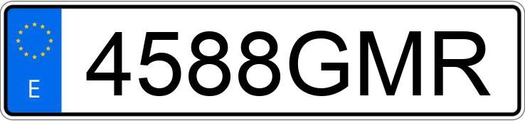 Numer rejestracyjny 4588GMR posiada OPEL ASTRA