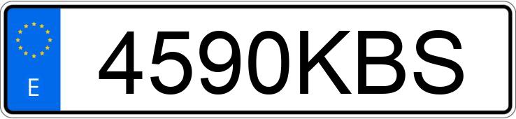 Numer rejestracyjny 4590KBS posiada CITROEN C3