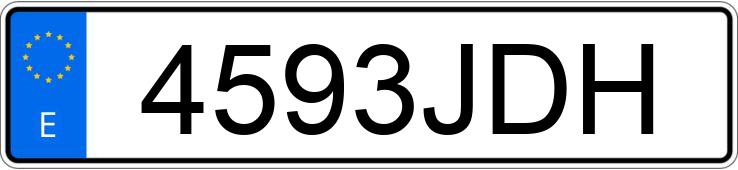Numer rejestracyjny 4593JDH posiada AUDI A3 Numer rejestracyjny 4593JDH posiada AUDI A3
