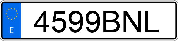 Numer rejestracyjny 4599BNL posiada NISSAN PATROL GR Numer rejestracyjny 4599BNL posiada NISSAN PATROL GR