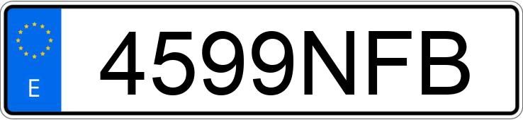 Numer rejestracyjny 4599NFB posiada RENAULT ARKANA