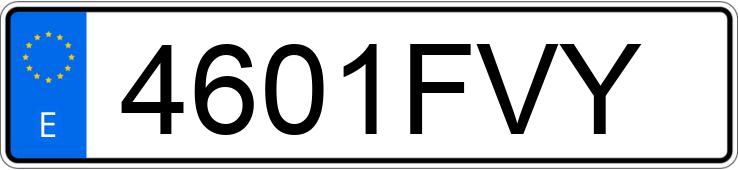 Numer rejestracyjny 4601FVY posiada TOYOTA AURIS Numer rejestracyjny 4601FVY posiada TOYOTA AURIS