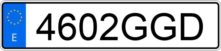 Numer rejestracyjny 4602GGD posiada CITROEN BERLINGO