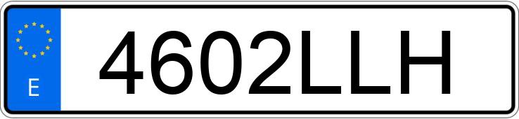 Numer rejestracyjny 4602LLH posiada PEUGEOT 208