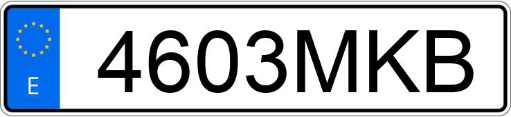 Numer rejestracyjny 4603MKB posiada PEUGEOT 408