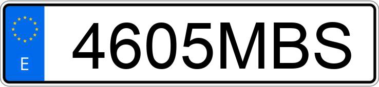 Numer rejestracyjny 4605MBS posiada MERCEDES ACTROS Numer rejestracyjny 4605MBS posiada MERCEDES ACTROS