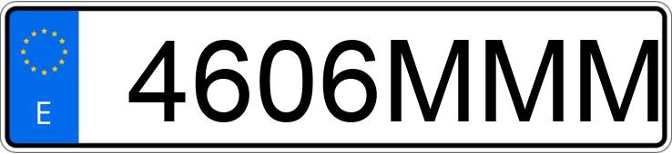 Numer rejestracyjny 4606MMM posiada MERCEDES GLA (247)