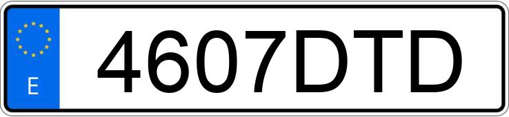 Numer rejestracyjny 4607DTD posiada RENAULT SCENIC