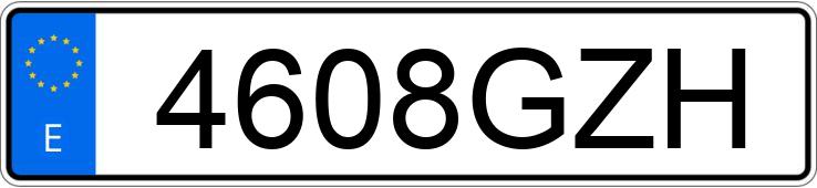 Numer rejestracyjny 4608GZH posiada MAHINDRA GOA