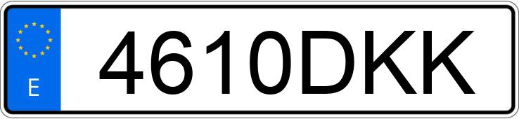 Numer rejestracyjny 4610DKK posiada VOLKSWAGEN POLO Numer rejestracyjny 4610DKK posiada VOLKSWAGEN POLO