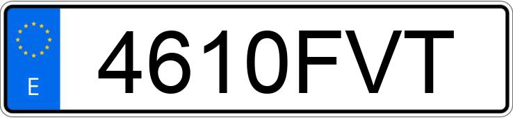 Numer rejestracyjny 4610FVT posiada KIA PICANTO Numer rejestracyjny 4610FVT posiada KIA PICANTO