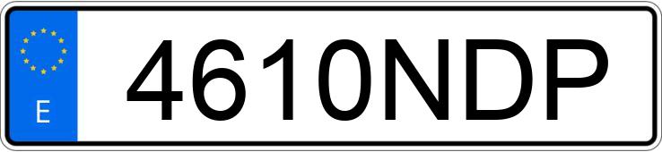 Numer rejestracyjny 4610NDP posiada TOYOTA RAV4 Numer rejestracyjny 4610NDP posiada TOYOTA RAV4