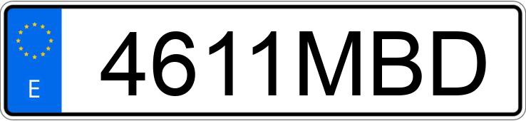 Numer rejestracyjny 4611MBD posiada LAND ROVER DEFENDER