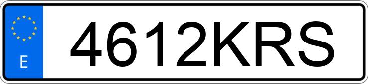 Numer rejestracyjny 4612KRS posiada MAZDA MAZDA6 Numer rejestracyjny 4612KRS posiada MAZDA MAZDA6