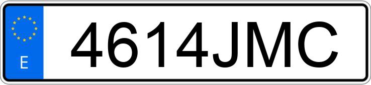 Numer rejestracyjny 4614JMC posiada SEAT LEON Numer rejestracyjny 4614JMC posiada SEAT LEON