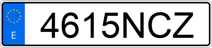 Numer rejestracyjny 4615NCZ posiada PEUGEOT 208 Numer rejestracyjny 4615NCZ posiada PEUGEOT 208