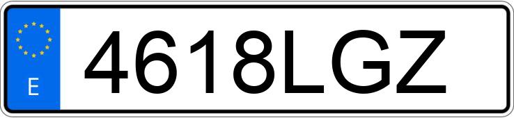 Numer rejestracyjny 4618LGZ posiada MINI MINI