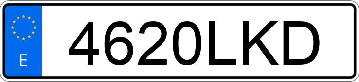 Numer rejestracyjny 4620LKD posiada NISSAN QASHQAI Numer rejestracyjny 4620LKD posiada NISSAN QASHQAI