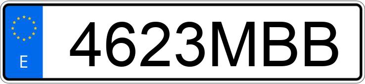 Numer rejestracyjny 4623MBB posiada CUPRA FORMENTOR