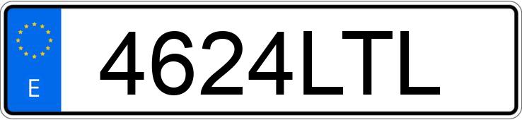 Numer rejestracyjny 4624LTL posiada VOLKSWAGEN TRANSPORTER Numer rejestracyjny 4624LTL posiada VOLKSWAGEN TRANSPORTER