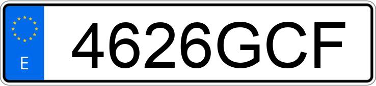 Numer rejestracyjny 4626GCF posiada CITROEN C-CROSSER