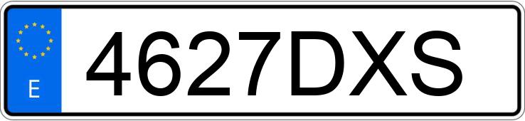 Numer rejestracyjny 4627DXS posiada TOYOTA AVENSIS Numer rejestracyjny 4627DXS posiada TOYOTA AVENSIS