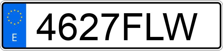 Numer rejestracyjny 4627FLW posiada FORD FOCUS C-MAX