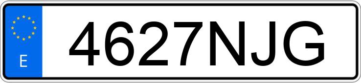 Numer rejestracyjny 4627NJG posiada DACIA BIGSTER