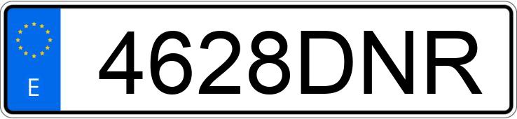 Numer rejestracyjny 4628DNR posiada BMW SERIE 3