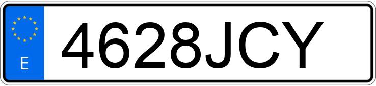 Numer rejestracyjny 4628JCY posiada SEAT IBIZA Numer rejestracyjny 4628JCY posiada SEAT IBIZA