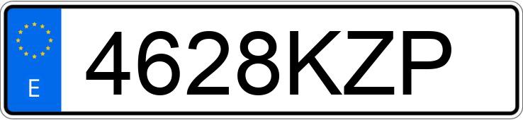 Numer rejestracyjny 4628KZP posiada TOYOTA COROLLA Numer rejestracyjny 4628KZP posiada TOYOTA COROLLA