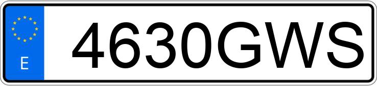 Numer rejestracyjny 4630GWS posiada FORD FIESTA Numer rejestracyjny 4630GWS posiada FORD FIESTA