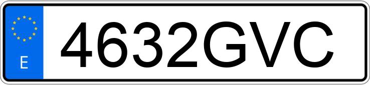 Numer rejestracyjny 4632GVC posiada FORD KUGA Numer rejestracyjny 4632GVC posiada FORD KUGA