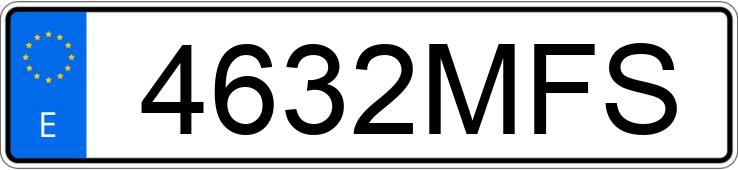 Numer rejestracyjny 4632MFS posiada HYUNDAI TUCSON