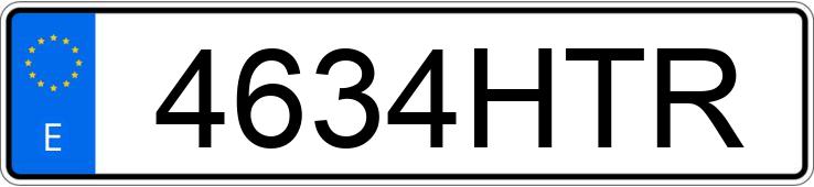 Numer rejestracyjny 4634HTR posiada CITROEN BERLINGO Numer rejestracyjny 4634HTR posiada CITROEN BERLINGO