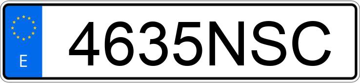 Numer rejestracyjny 4635NSC posiada FIAT DUCATO 35 2.2 140 FGN L2H2