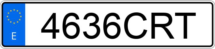 Numer rejestracyjny 4636CRT posiada VOLKSWAGEN POLO Numer rejestracyjny 4636CRT posiada VOLKSWAGEN POLO