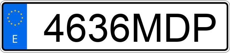 Numer rejestracyjny 4636MDP posiada KIA STONIC