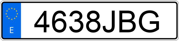 Numer rejestracyjny 4638JBG posiada CHRYSLER PT CRUISER Numer rejestracyjny 4638JBG posiada CHRYSLER PT CRUISER