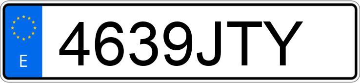 Numer rejestracyjny 4639JTY posiada BMW SERIE 4 F33 440IA XDRIVE